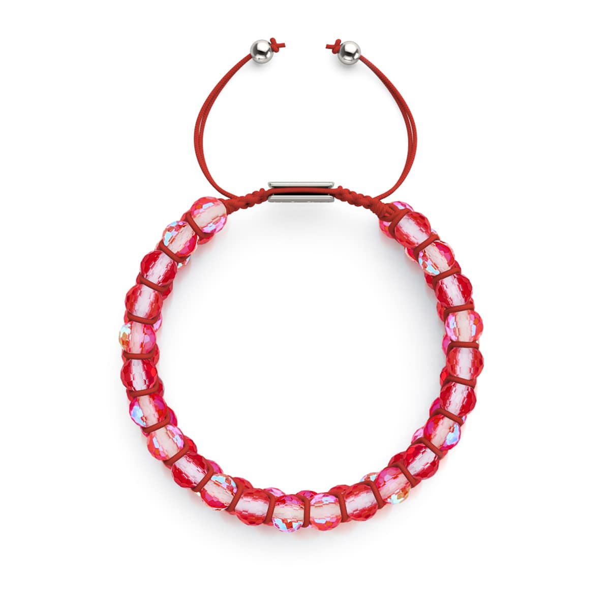 Ruby | Silver | Prisma Vitality Bracelet