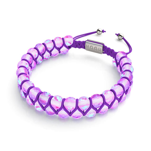 Ultraviolet | Argent | Bracelet Vitalité Prisma