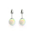 Rainbow White | .925 Sterling Silver | Prisma Stud Earrings