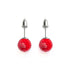 Rubis | Argent sterling .925 | Boucles d'oreilles tige Prisma