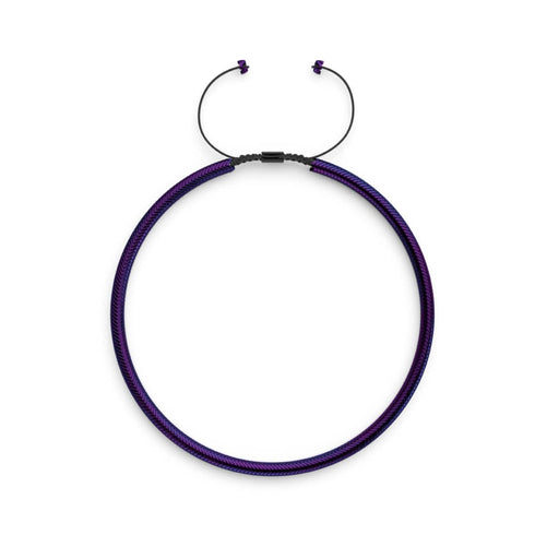 Serpentine | Heliotrope Hematite x Gunmetal | Double Wave Necklace