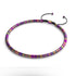 Serpentin | Arc-en-ciel Hématite x Licorne Argent | Collier Double Vague