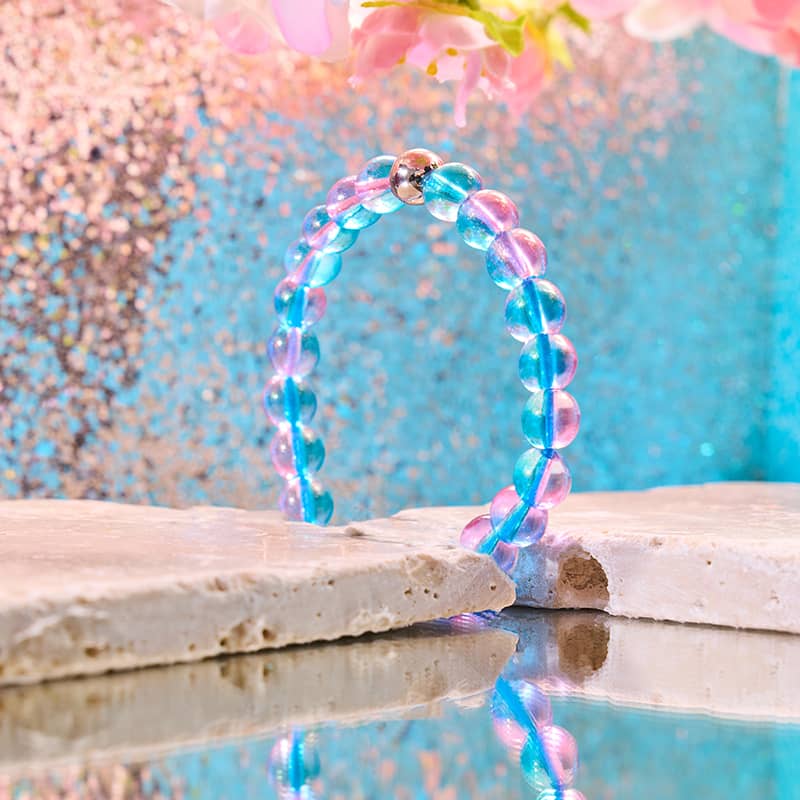 bulle pop | Bracelet en verre scintillant
