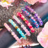 Maraschino Cherry | Shimmer Glass Bracelet