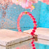 Maraschino Cherry | Shimmer Glass Bracelet