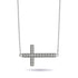 béni | Argent sterling .925 | Collier Fermoir Infini Croix de Cristal