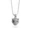 féroce | Argent sterling .925 | Collier fermoir infini chat en cristal