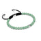Jade Vert | Argent sterling .925 | Bracelet en macramé avec pierres précieuses Focus