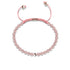 Rose Quartz | Rose Gold Vermeil | Focus Gemstone Macrame Bracelet