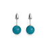 Aigue-marine | Argent sterling .925 | Boucles d'Oreilles Pierres Précieuses