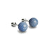 Aventurine bleue | Argent sterling .925 | Boucles d'Oreilles Pierres Précieuses