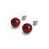 Cornaline | Argent sterling .925 | Boucles d'Oreilles Pierres Précieuses