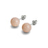 Aventurine rose | Argent sterling .925 | Boucles d'Oreilles Pierres Précieuses