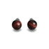 Oeil de tigre rouge | Argent sterling .925 | Boucles d'Oreilles Pierres Précieuses