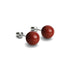 Rhodonite | Argent sterling .925 | Boucles d'Oreilles Pierres Précieuses
