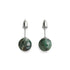 Tree Agate | .925 Sterling Silver | Gemstone Stud Earrings