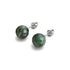 Tree Agate | .925 Sterling Silver | Gemstone Stud Earrings