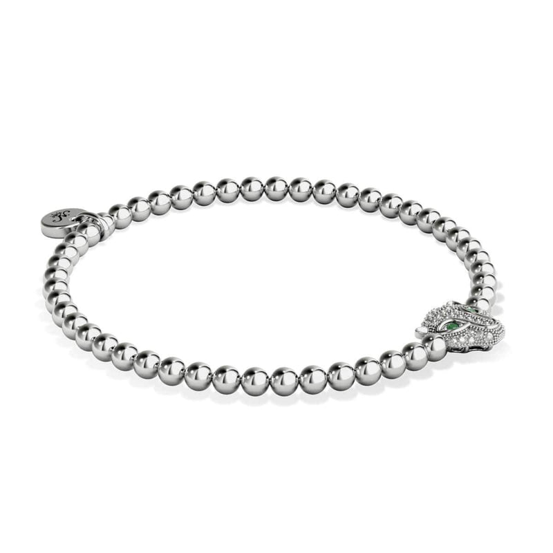 féroce | Argent sterling .925 | Bracelet chat en diamant CZ