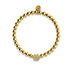 patte | Or Vermeil .925 | Bracelet imprimé chiot en diamants CZ
