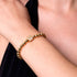 patte | Or Vermeil .925 | Bracelet imprimé chiot en diamants CZ