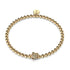 Tortue | Or Vermeil .925 | Bracelet tortue de mer diamant CZ