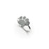 Paw | .925 Sterling Silver | CZ Diamond Pup Print Ring