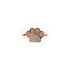 Paw | Rose Gold Vermeil | CZ Diamond Pup Print Ring