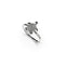 Tortue | Argent sterling .925 | Bague tortue de mer en diamant CZ