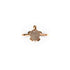 Tortue | Or Rose Vermeil | Bague tortue de mer en diamant CZ