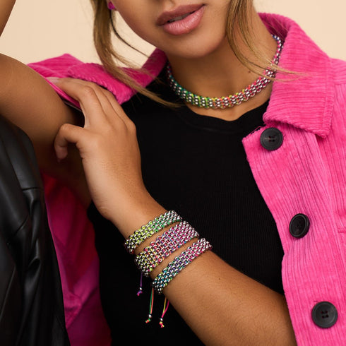 Liens Ara | Bracelet Kismet de luxe | Spectre x Argent