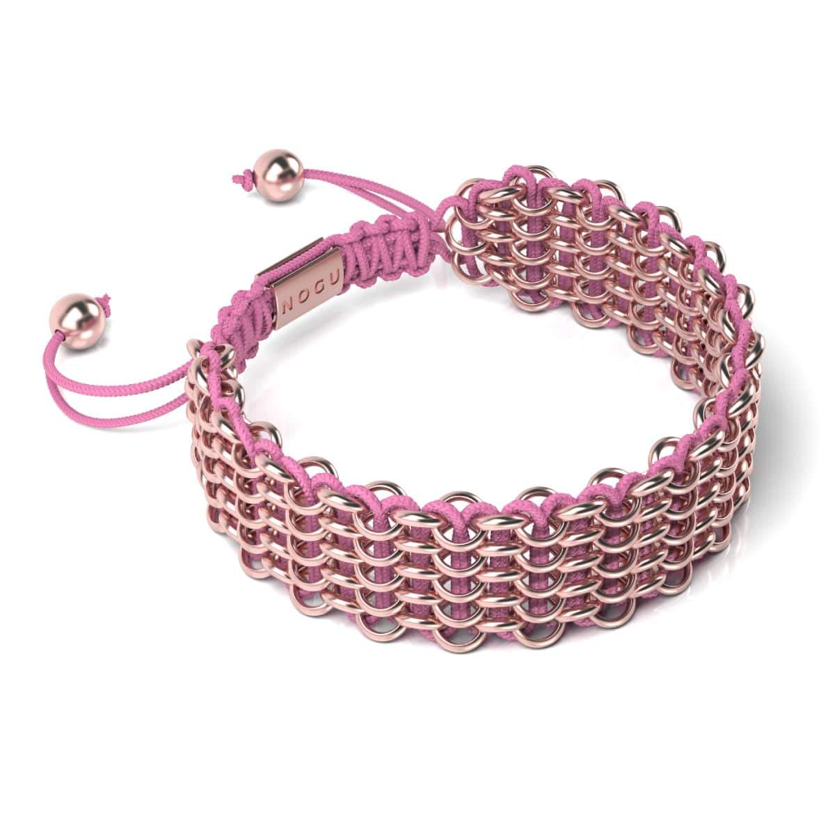 Liens papillon monarque | Bracelet Kismet de luxe | Rose x Or Rose