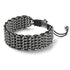 Liens Panda | Bracelet Kismet de luxe | Noir x Argent