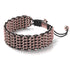 Liens Tigre | Bracelet Kismet de luxe | Noir x Or Rose