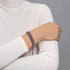 Liens Bonobos | Bracelet Kismet Original | Violet x Argent