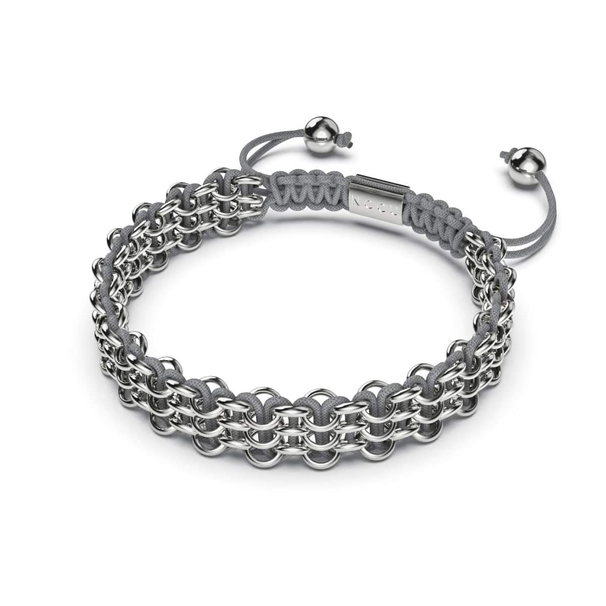 Liens Koala | Bracelet Kismet Original | Gris x Argent