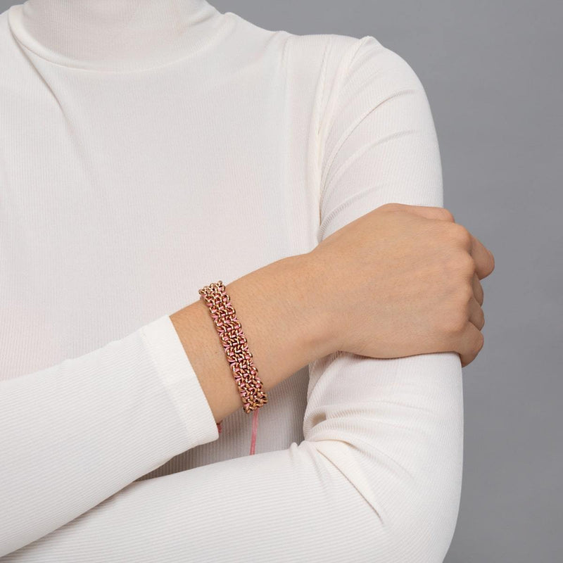 Liens papillon monarque | Bracelet Kismet Original | Rose x Or Rose