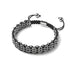 Liens Panda | Bracelet Kismet Original | Noir x Argent