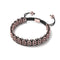 Liens Tigre | Bracelet Kismet Original | Noir x Or Rose