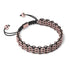 Liens Tigre | Bracelet Kismet Original | Noir x Or Rose