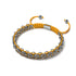 Liens de chameau | Bracelet Mini Kismet | Orange x Argent
