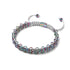 Liens Caméléon | Bracelet Mini Kismet | Blanc x Argent Licorne