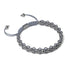 Liens Aigle | Bracelet Mini Kismet | Gris x Argent