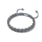 Liens Aigle | Bracelet Mini Kismet | Gris x Argent