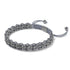 Liens Aigle | Bracelet Mini Kismet | Gris x Argent
