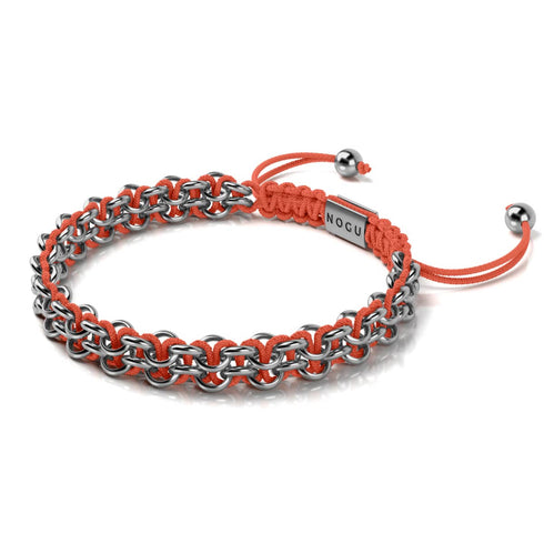 Liens Flamingo | Bracelet Mini Kismet | Rose x Argent