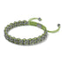 Green Tree Snake Links | Mini Kismet Bracelet | Lime Green x Silver