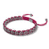 Liens Hippopotame | Bracelet Mini Kismet | Fushia x Argent