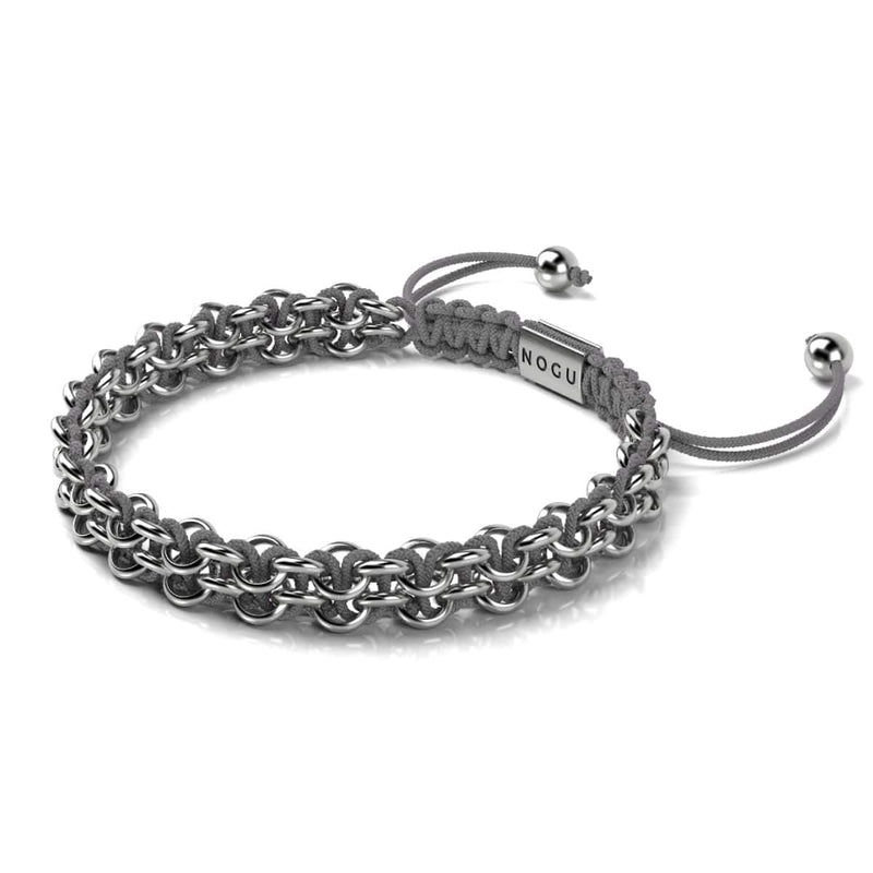 Koala Links | Mini Kismet Bracelet | Grey x Silver