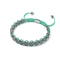 Liens de paon | Bracelet Mini Kismet | Sarcelle x Argent