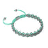 Liens de paon | Bracelet Mini Kismet | Sarcelle x Argent